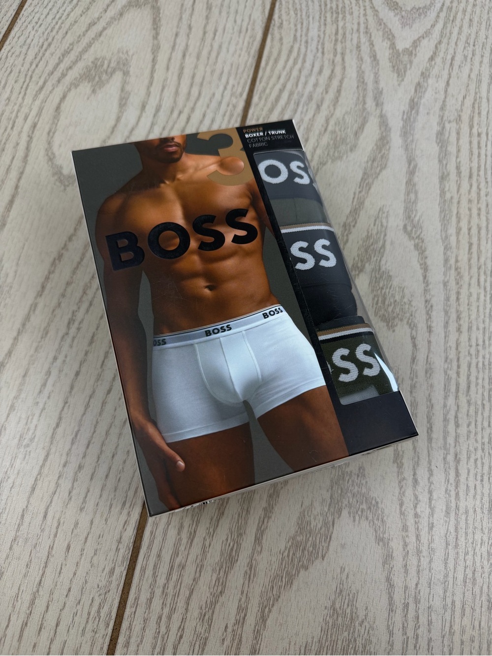 Boss Men's Cotton Stretch Boxer/Trunk Power Design XL $50